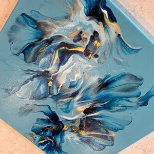 Original Acrylic Dutch Pour Painting, Abstract Fluid Art, Wall Art on ...