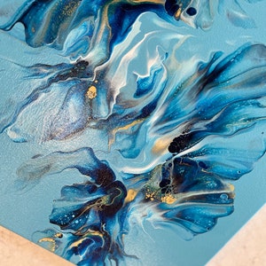 Original Acrylic Dutch Pour Painting, Abstract Fluid Art, Wall Art on ...