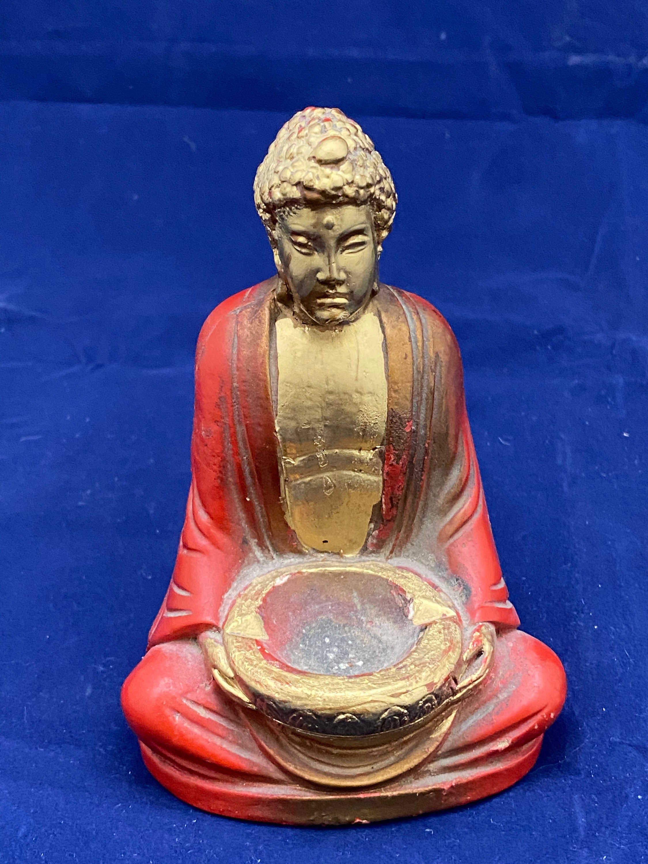 Vintage Buddha Incense Holder c. 1939 Etsy