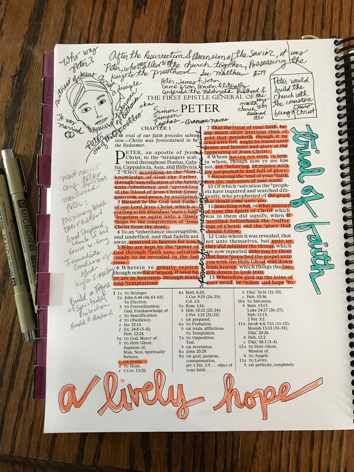 New Testament Wide Margin Spiralbound Scriptures KJV Etsy