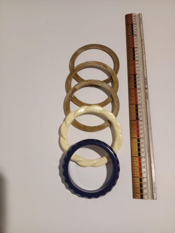 Vintage bangle bracelets - image 1