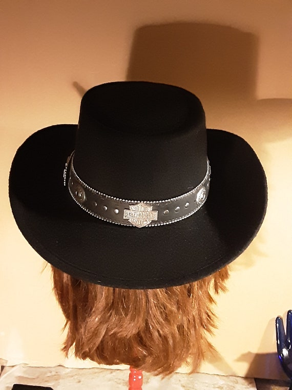 Womens western Harley davidson hat - image 7