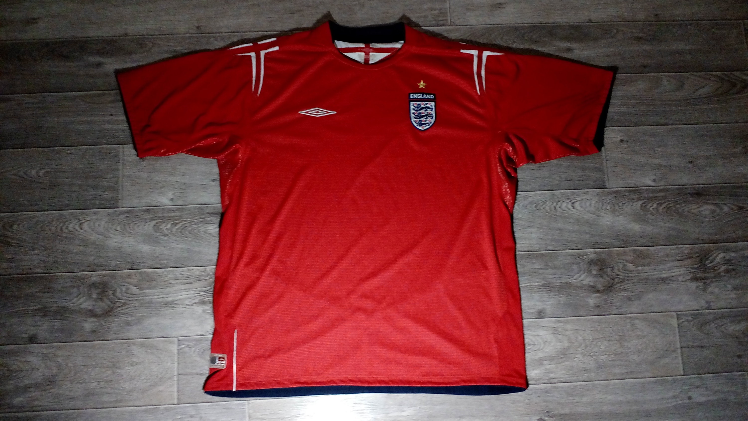 England National Team Three Lions English Umbro World Cup 2004