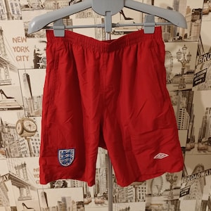 Umbro England Shorts - Etsy