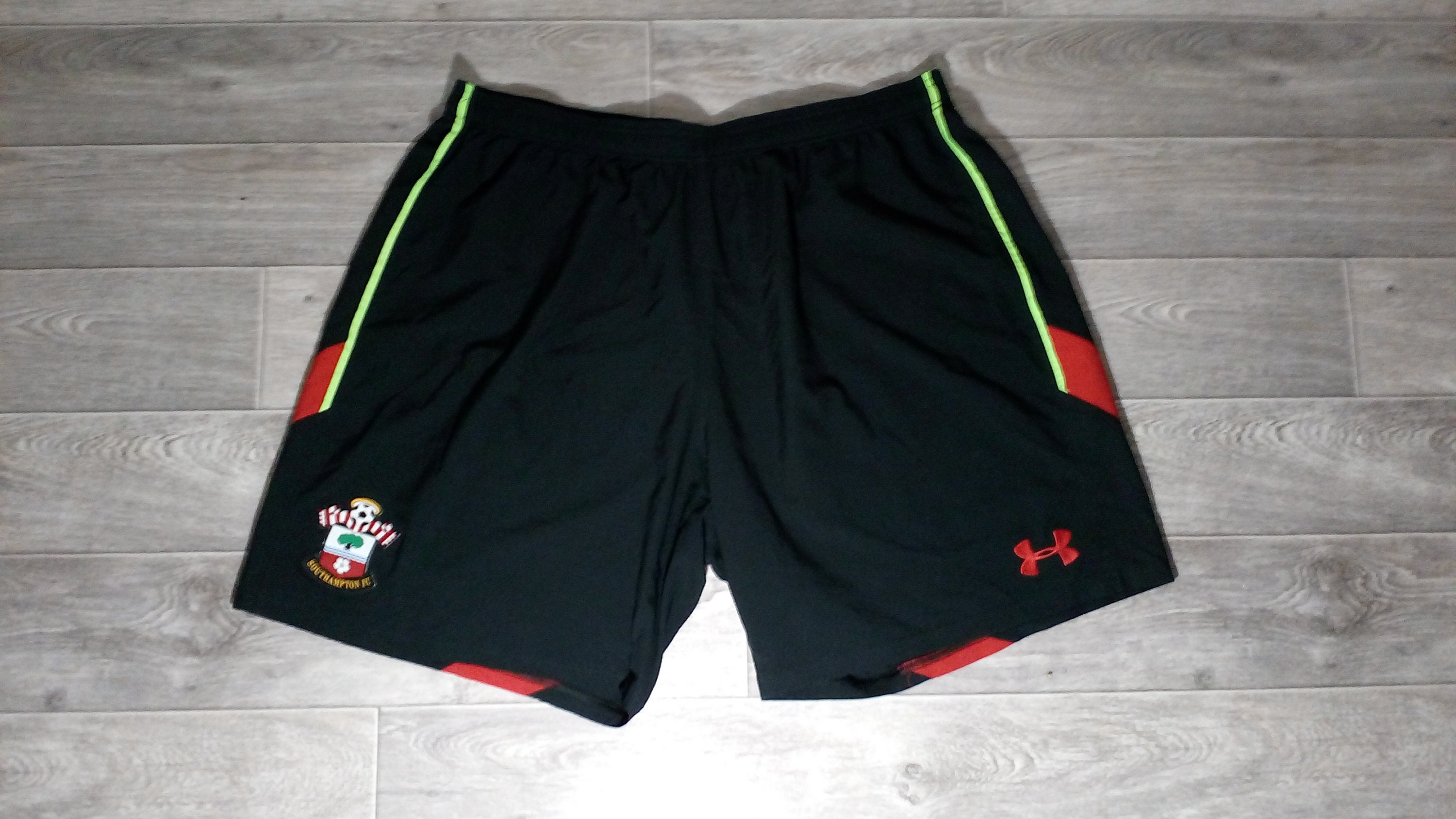 Southampton FC Saints SFC England under armour 2016 2017 summer thin men's sports soccer football uniform shorts jersey knitwear size 3XL
