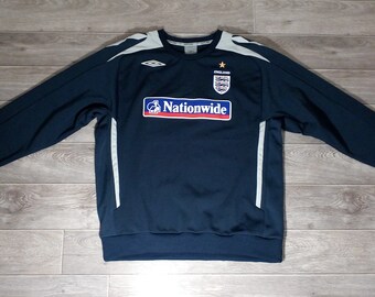 Vintage Umbro England Nationwide 1/4 