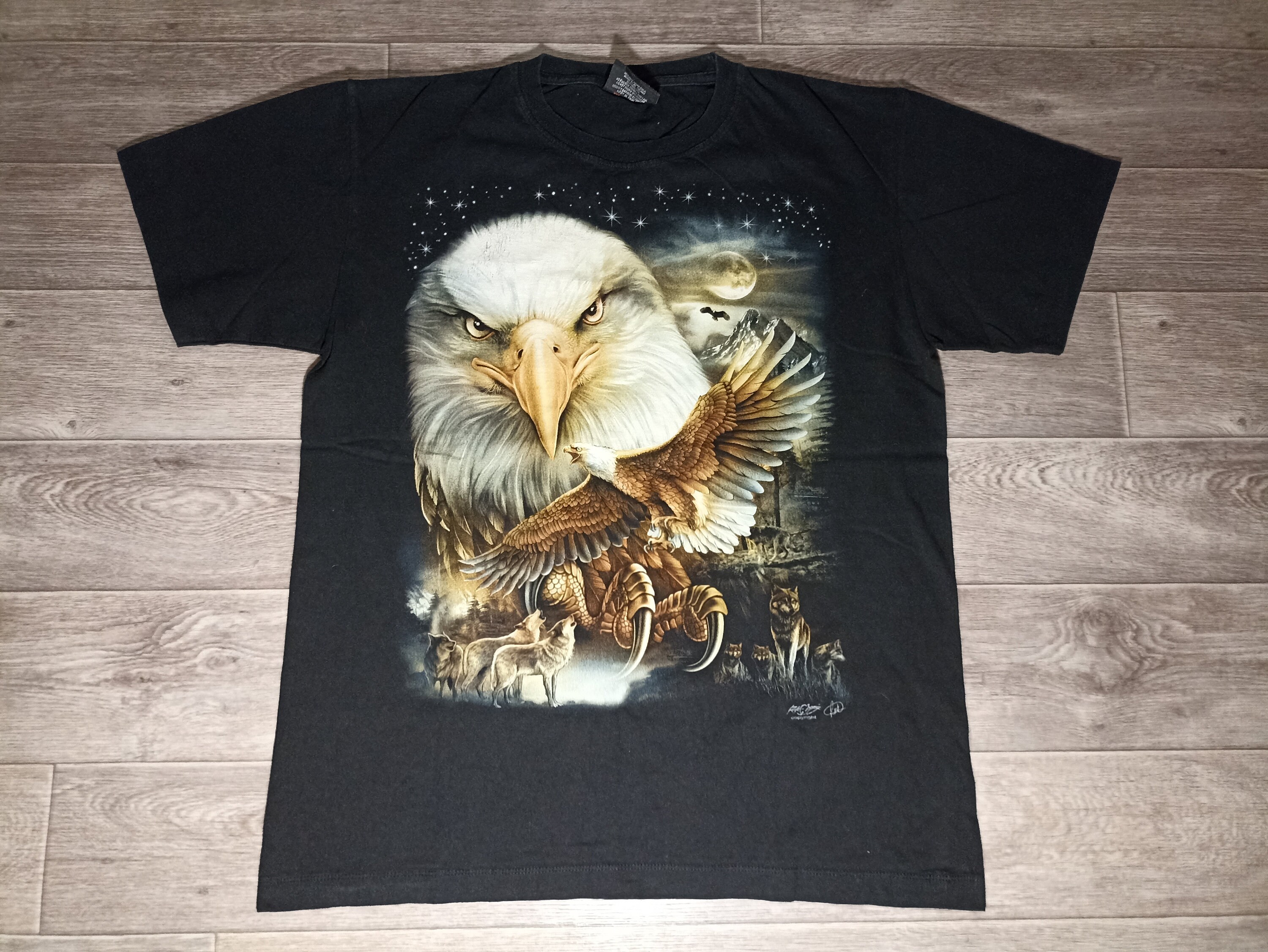 ハーレーダビッドソン Tシャツ　イーグル　ベア　タカ　鷲　北極熊　アラスカ ハーレーダビッドソン Tシャツ イーグル ベア タカ 鷲 北極熊