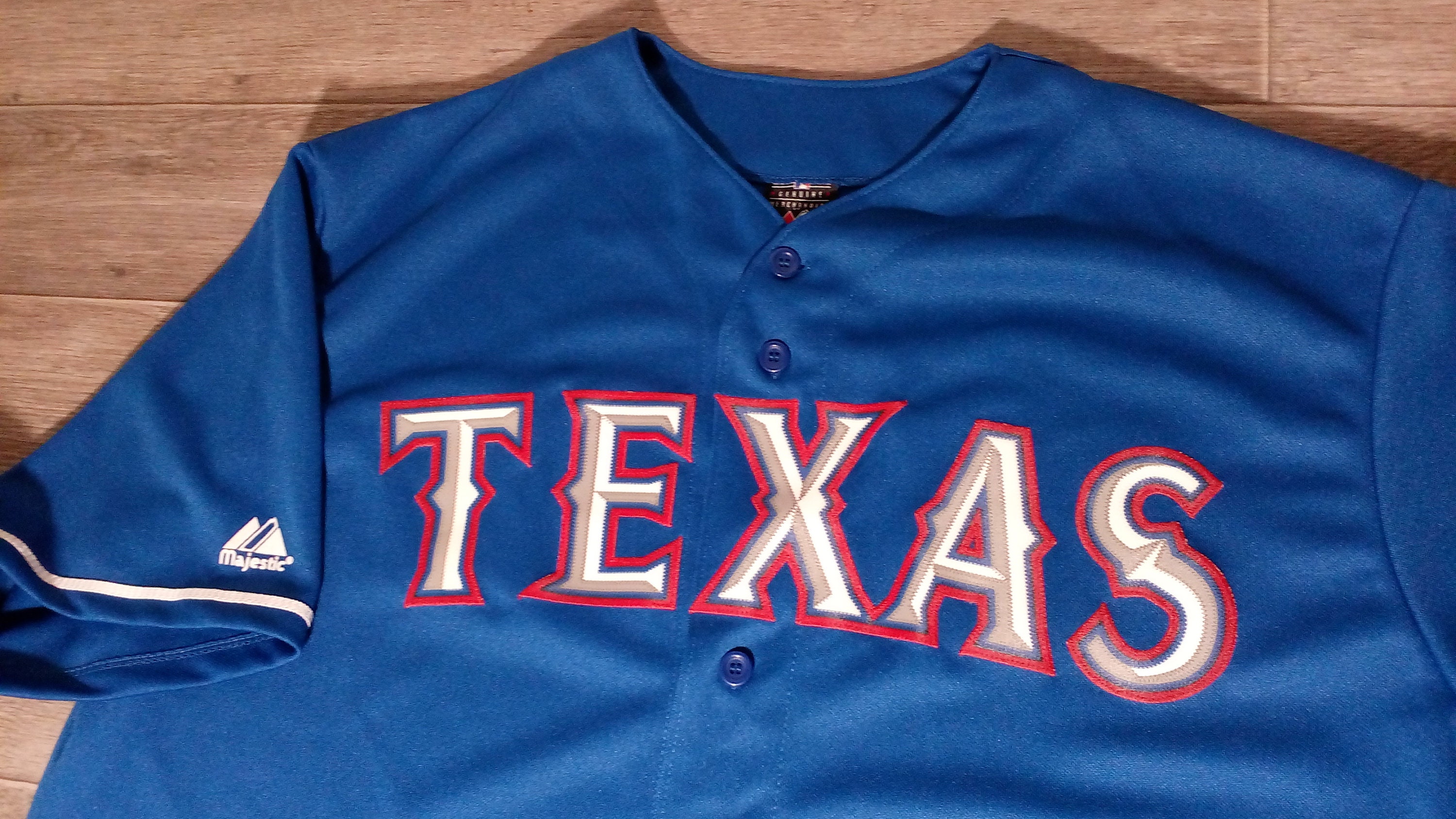 Majestic best sale rangers jersey