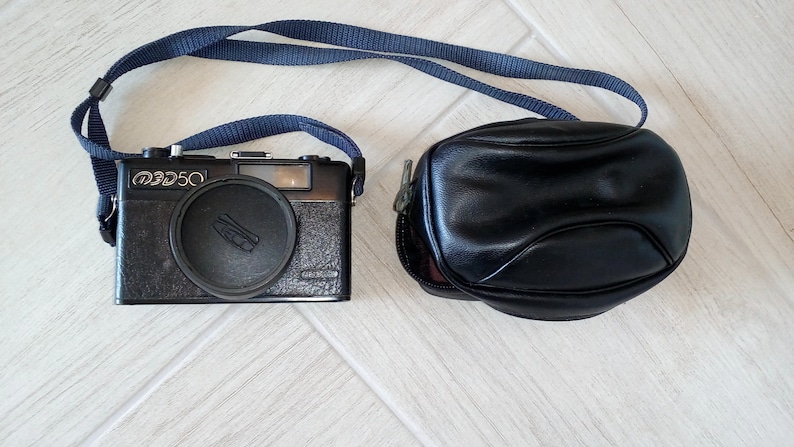 Vintage photo camera USSR , old photo camera fed 50 , Soviet Union collection photo camera , retro technique image 1