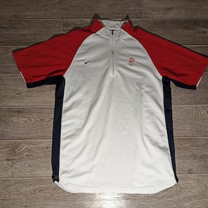 Vintage Inglaterra seleção nacional de rugby futebol RFU Great Britan Inglês nike 2000s World Cup rose camisa esportiva masculina tamanho S