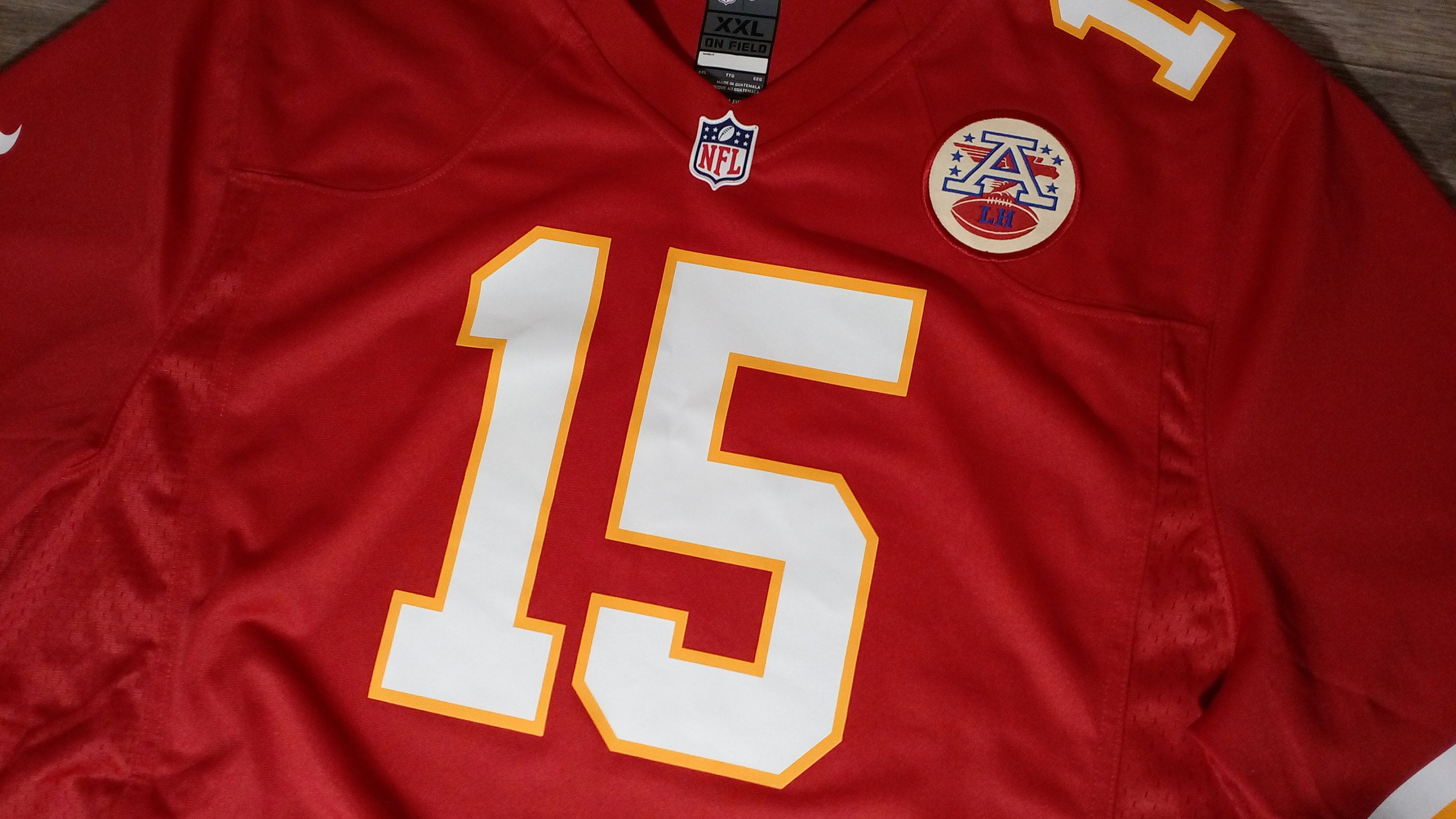 カンザスシティ・チーフス アメリカンフットボールチーム パトリック