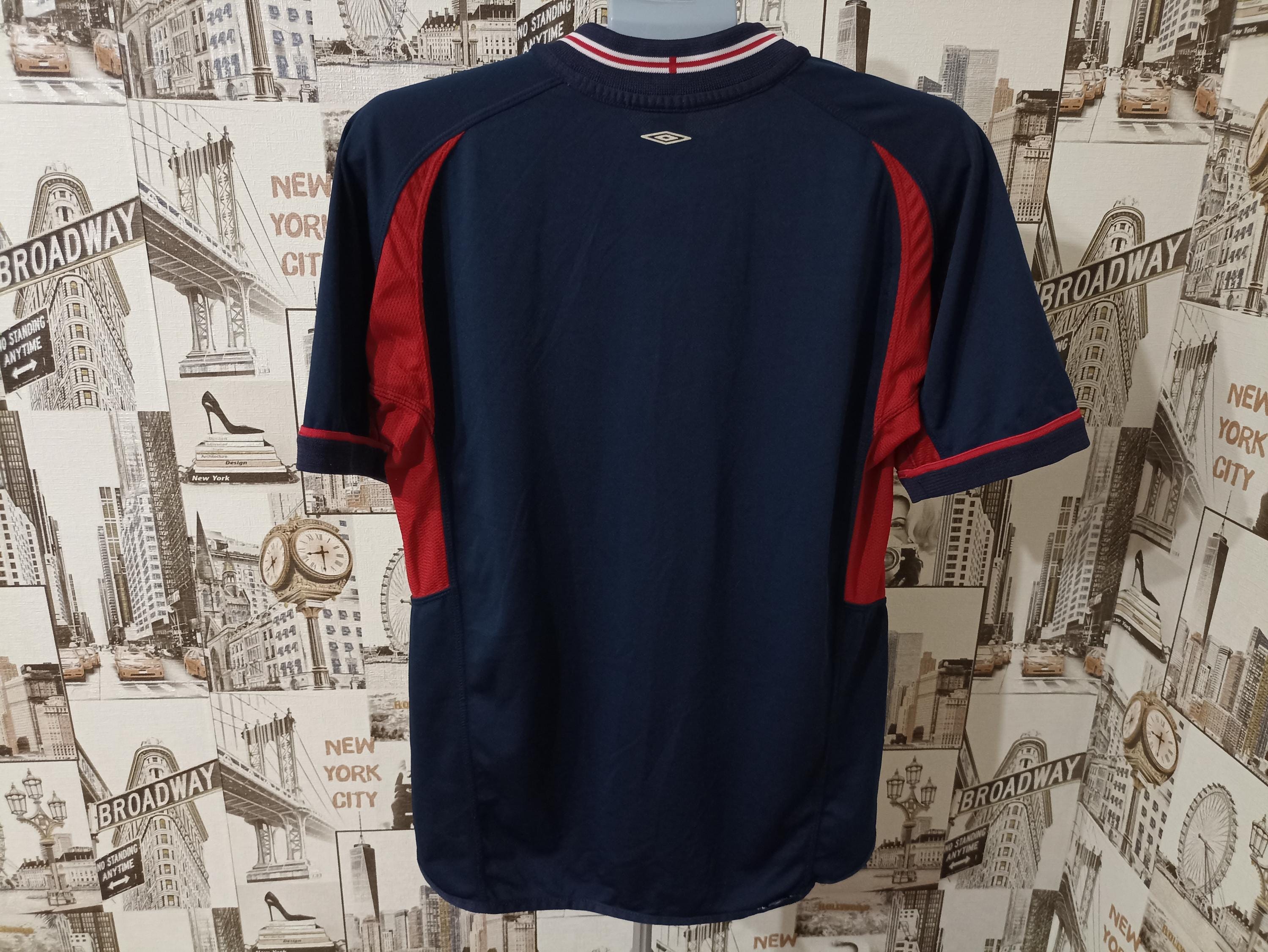 Vintage England National Team Three Lions Umbro World Cup 2002/04