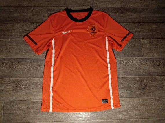 Stryker Netherlands Soccer Team Shirt Adult Orange Knvb (Small)