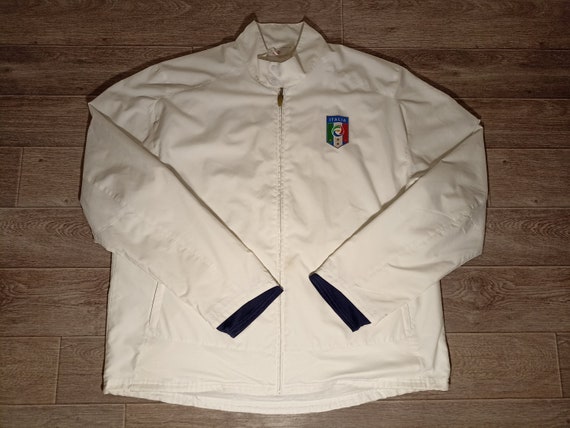 Italia Italia equipo nacional de fútbol puma Copa del mundo blanco hombres  deportes fútbol chaqueta chándal rompevientos jersey uniforme prendas de  punto tamaño 2XL -  México