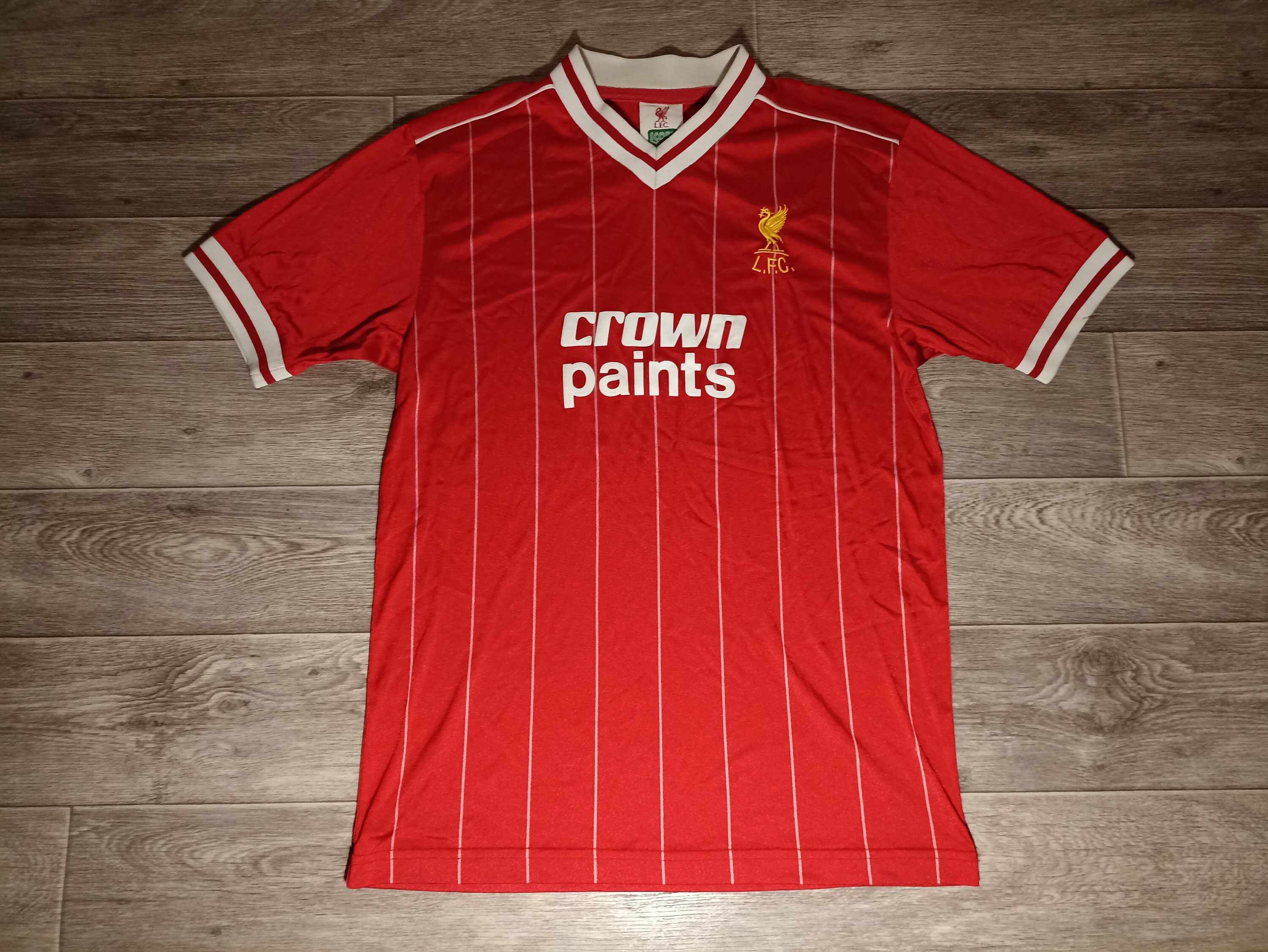 Vintage stijl jaren 1980 Liverpool FC LFC Reds Engeland score