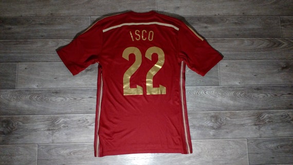 España España Selección nacional fútbol adidas 2014/15 Isco - Etsy España