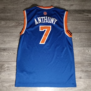 Carmelo Anthony New York Knicks Adidas All Black Jersey S NBA