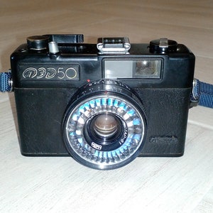 Vintage photo camera USSR , old photo camera fed 50 , Soviet Union collection photo camera , retro technique image 10