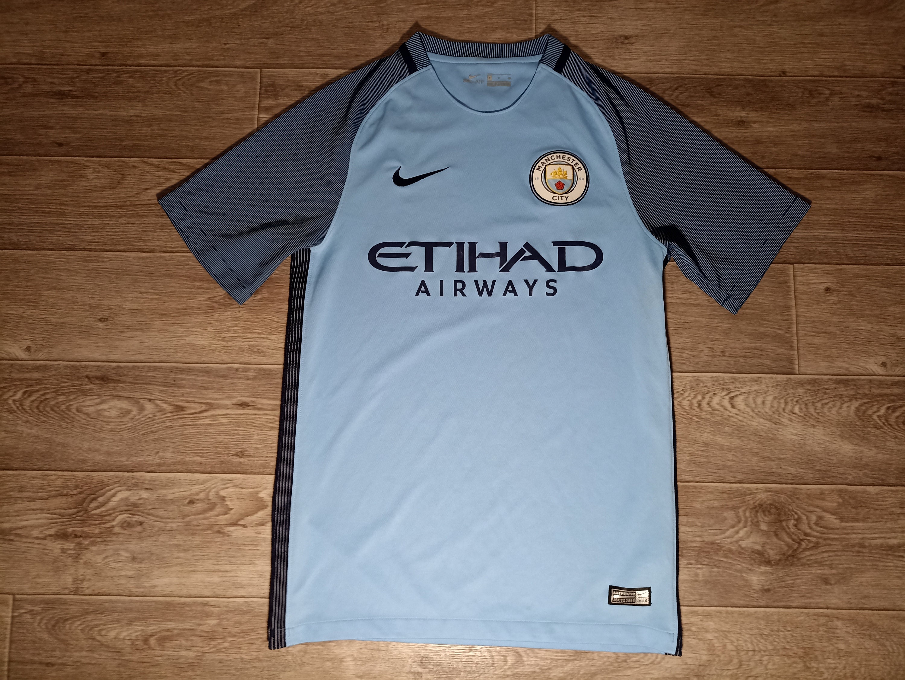 Ontaarden insect Moeras Manchester City FC Citizens England Nike 2016 2017 Blue - Etsy