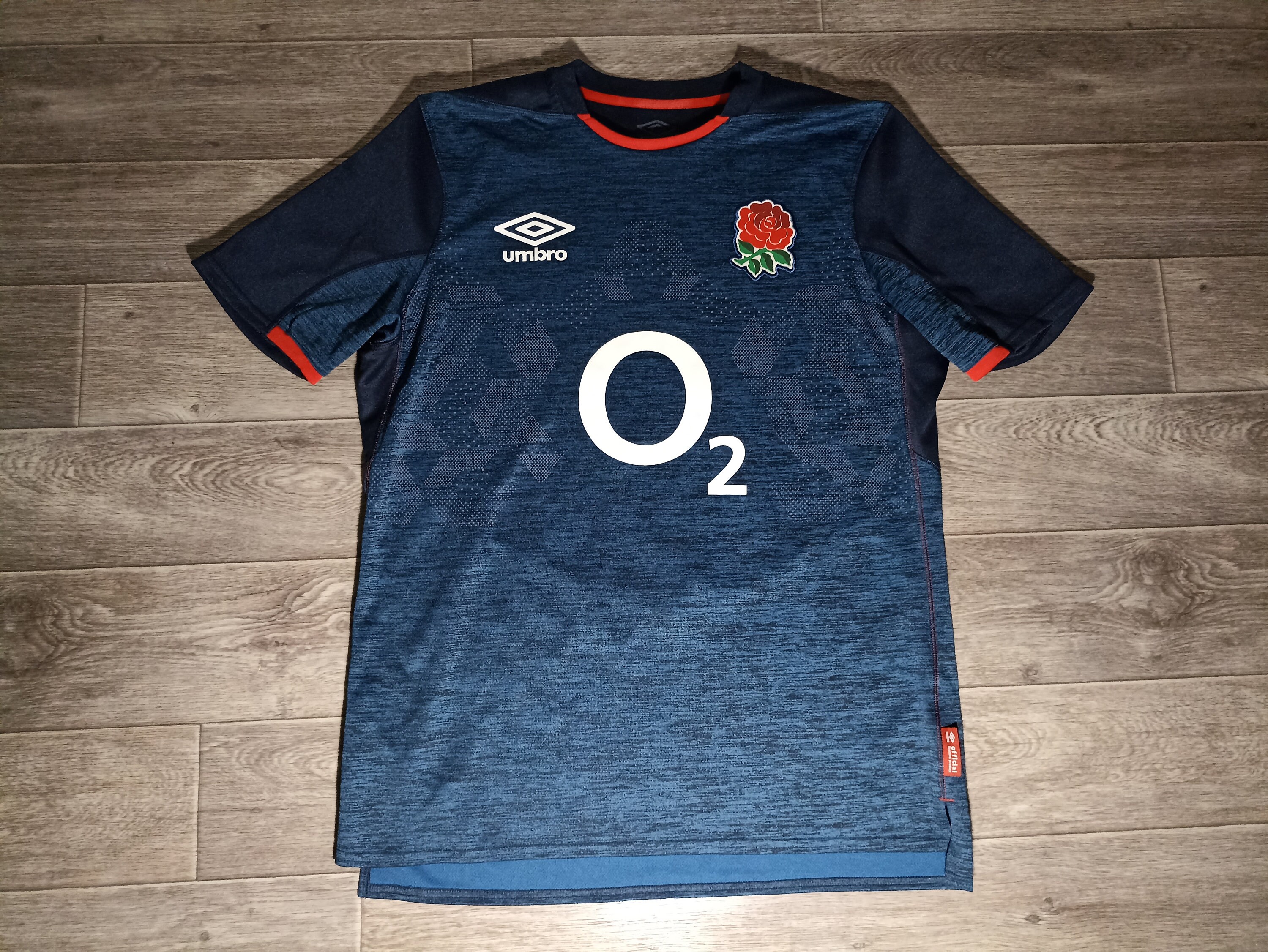 Maglia nazionale inglese rugby football RFU Great Britan inglese