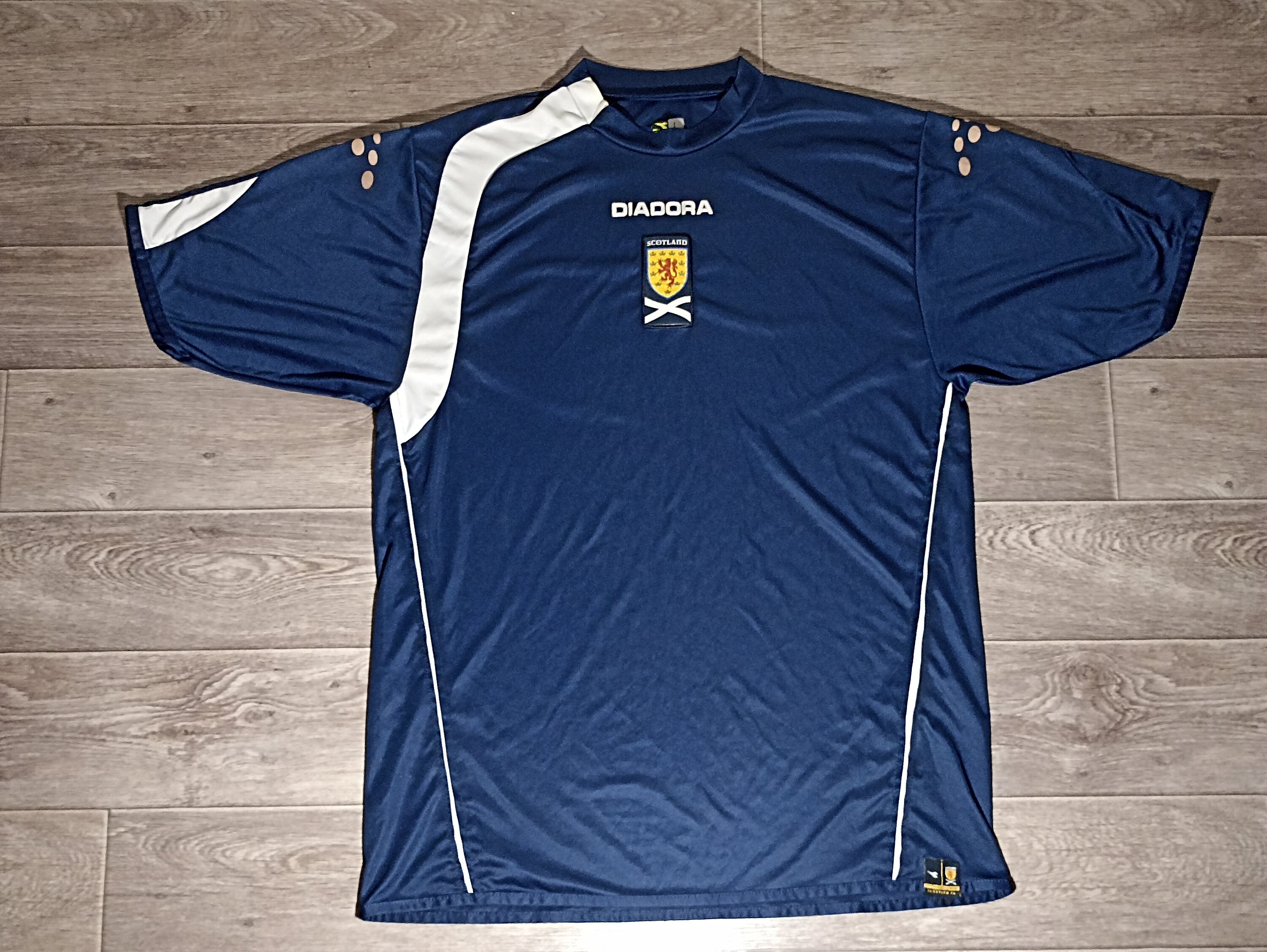 Scotland Football Away Shirt 2005-2007 (L) Diadora Jersey | eBay