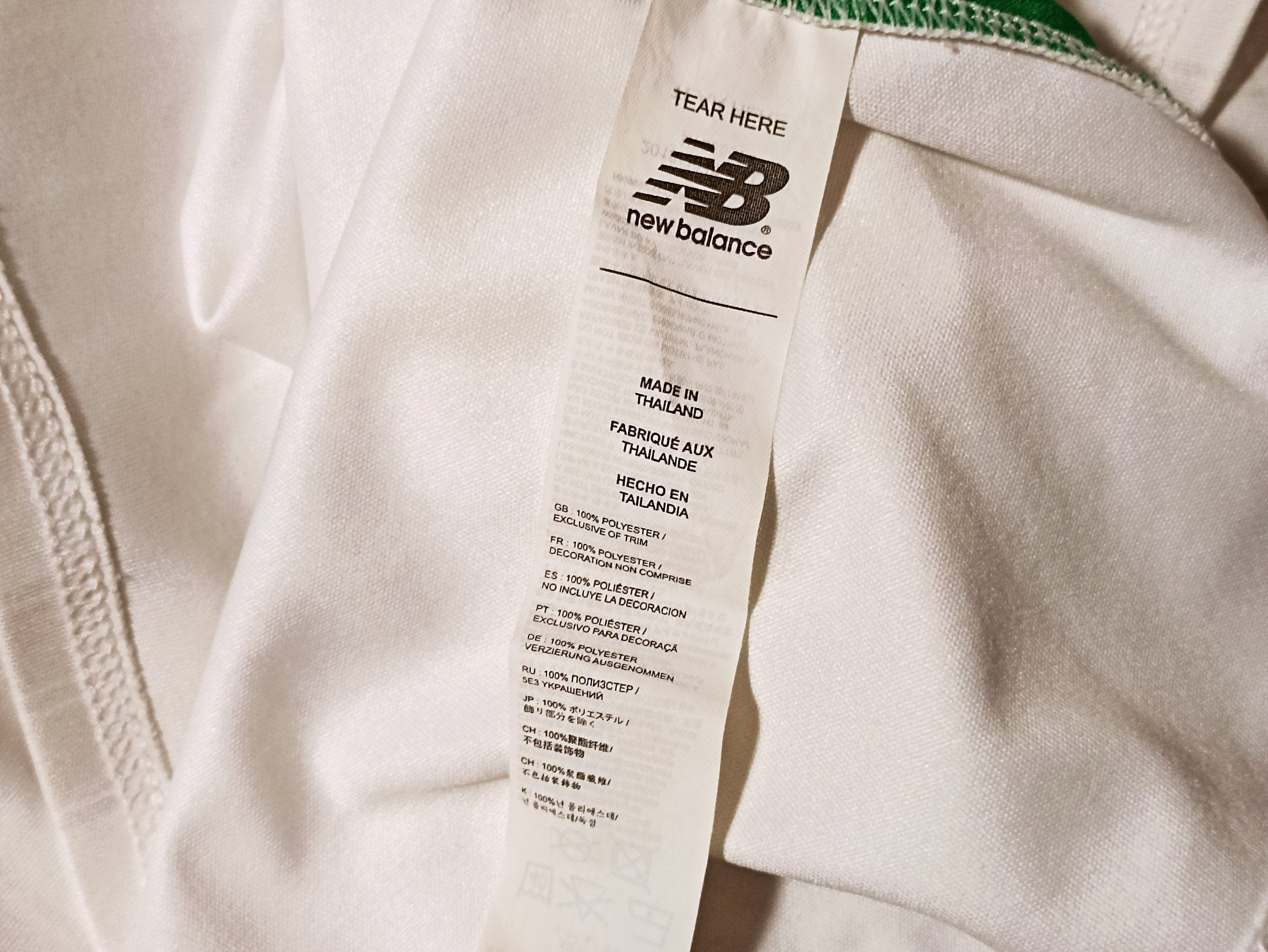 Celtic Jersey Away shirt 2018 - 2019 New Balance Polyester Trikot