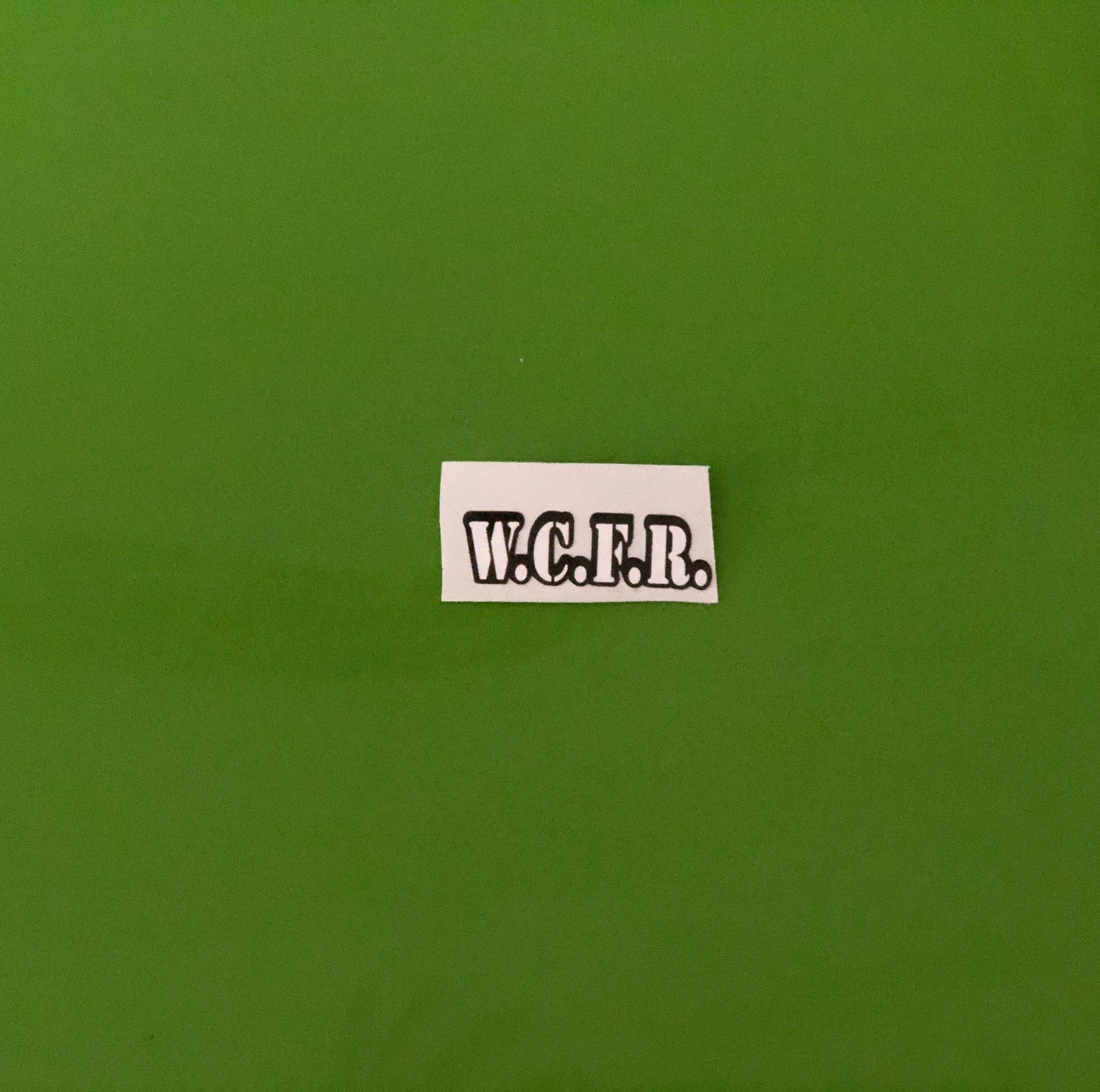 WCFR Helmet Sticker - Etsy