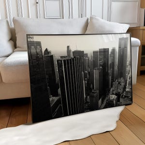 Dallas Texas Minimalist Landscape Print – Dallas Texas Black and White Photo Wall Art – TX USA Travel Instant Download Gallery Poster Gift