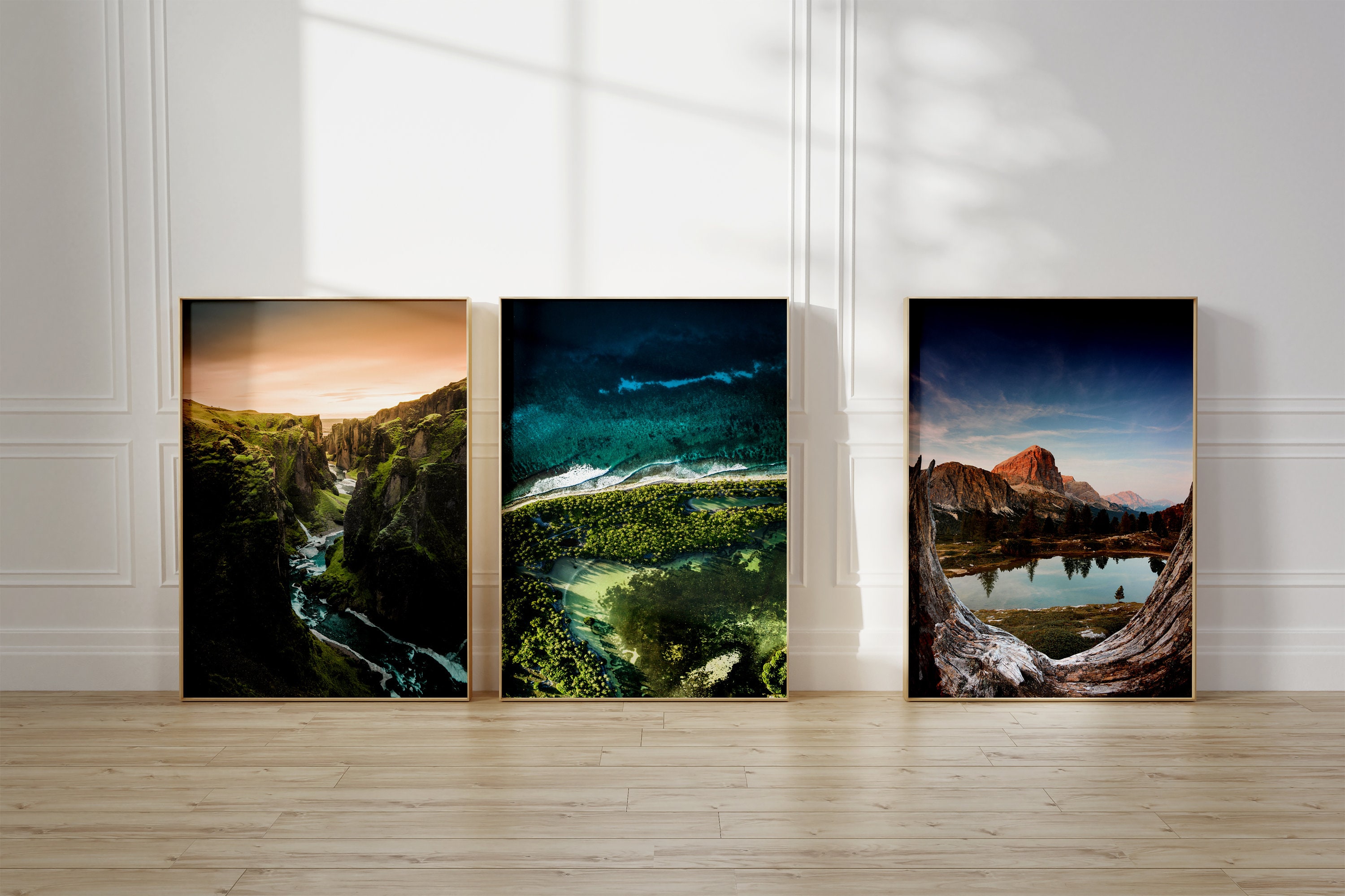Set of 200 Nature Prints Nature Wall Art Gallery Wall Art Landscape