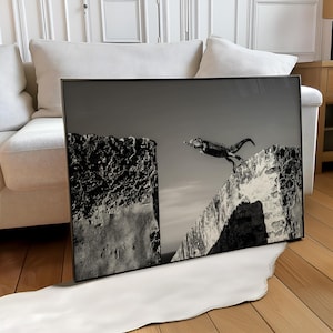 San Juan Puerto Rico Minimalist Landscape Print – Puerto Rico Black and White Photo Wall Art – Travel Instant Download Gallery Poster Gift