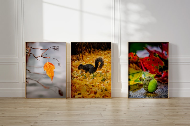 Set of 100 Fall Prints - Fall Wall Art - Autumn Gallery Wall Art ...