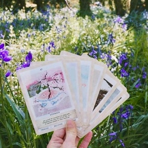 The Atlas Oracle Card Deck, 55-Card Divination, Self-Care Tool