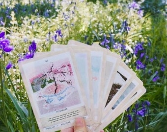 Jeu de cartes Oracle The Atlas, 55 cartes divinatoires, outil d'entretien personnel