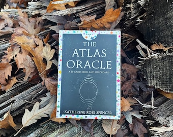 The Atlas Oracle Card Deck, 55-Card Divination, Self-Care Tool