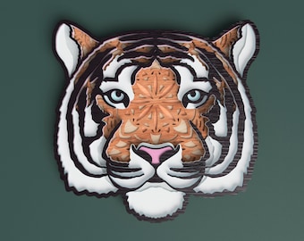 Download Mandala Tiger Svg Etsy