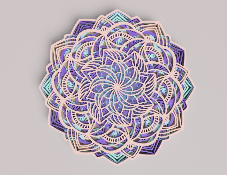 Free Free 341 Layered Mandala Cut Files SVG PNG EPS DXF File
