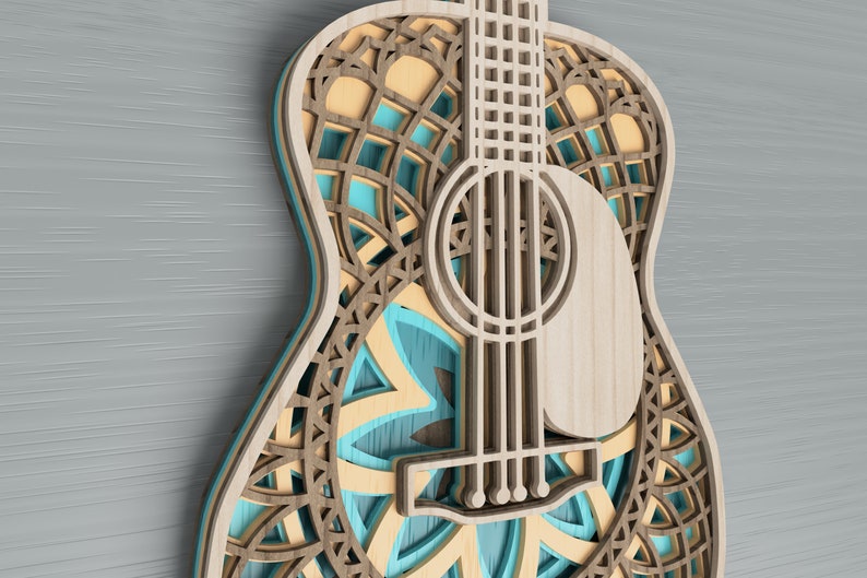 Download Music Mandala Layered Art Dxf File For Laser Layered Svg Vector Design Guitar Laser Cut File Home Decoration Music Wall Decoration Art Collectibles Drawing Illustration Plevinreclaim Co Uk
