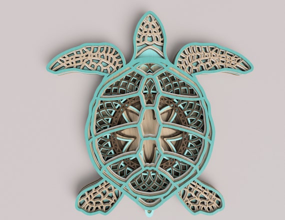 Free Free Layered Turtle Svg 514 SVG PNG EPS DXF File