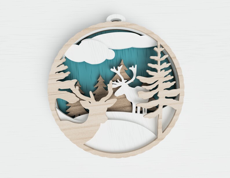 Download Christmas Ornament laser cut file Christmas Ornament SVG ...