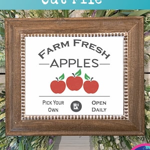 Fazenda Maçãs Frescas Svg-Apple Sign Svg-Escolha Seu Próprio Svg-Farm Fresh Svg-Apple Farm Svg-Farmhouse Svg-Apple Pomar Svg-Farm Svg-Apple Farm, PNG