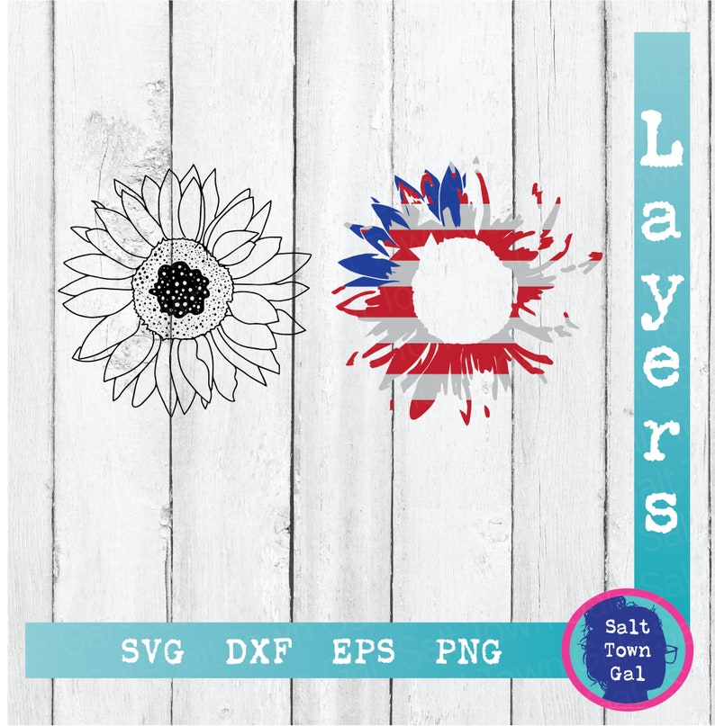 Download American Sunflower Svg-American Sunflower Flag Svg ...