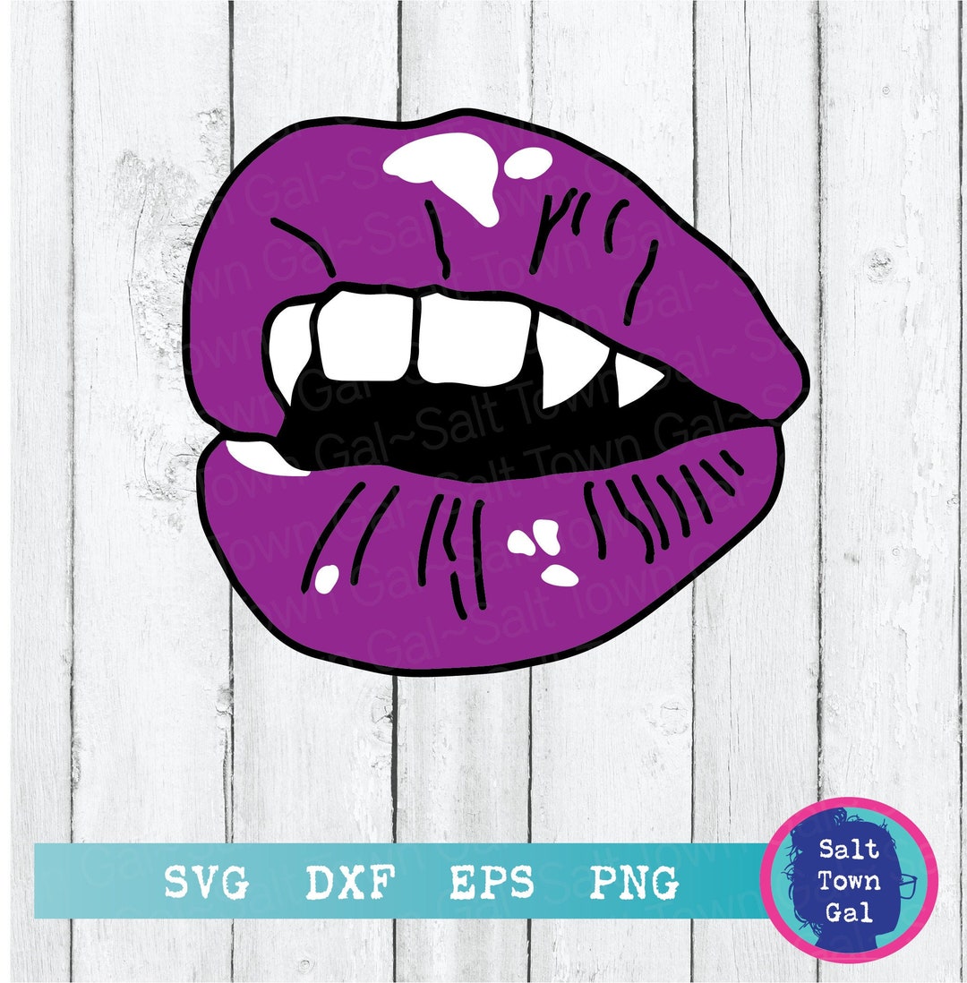 Vampire Lips Svgvampire Mask Svgvampire Lips Pngsexy Vampire Lips Svgface Mask Svglips With