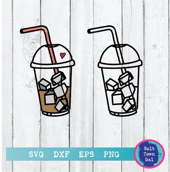 Download Iced Coffee Svg Iced Coffee To Go Svg Iced Coffee Png Iced Etsy