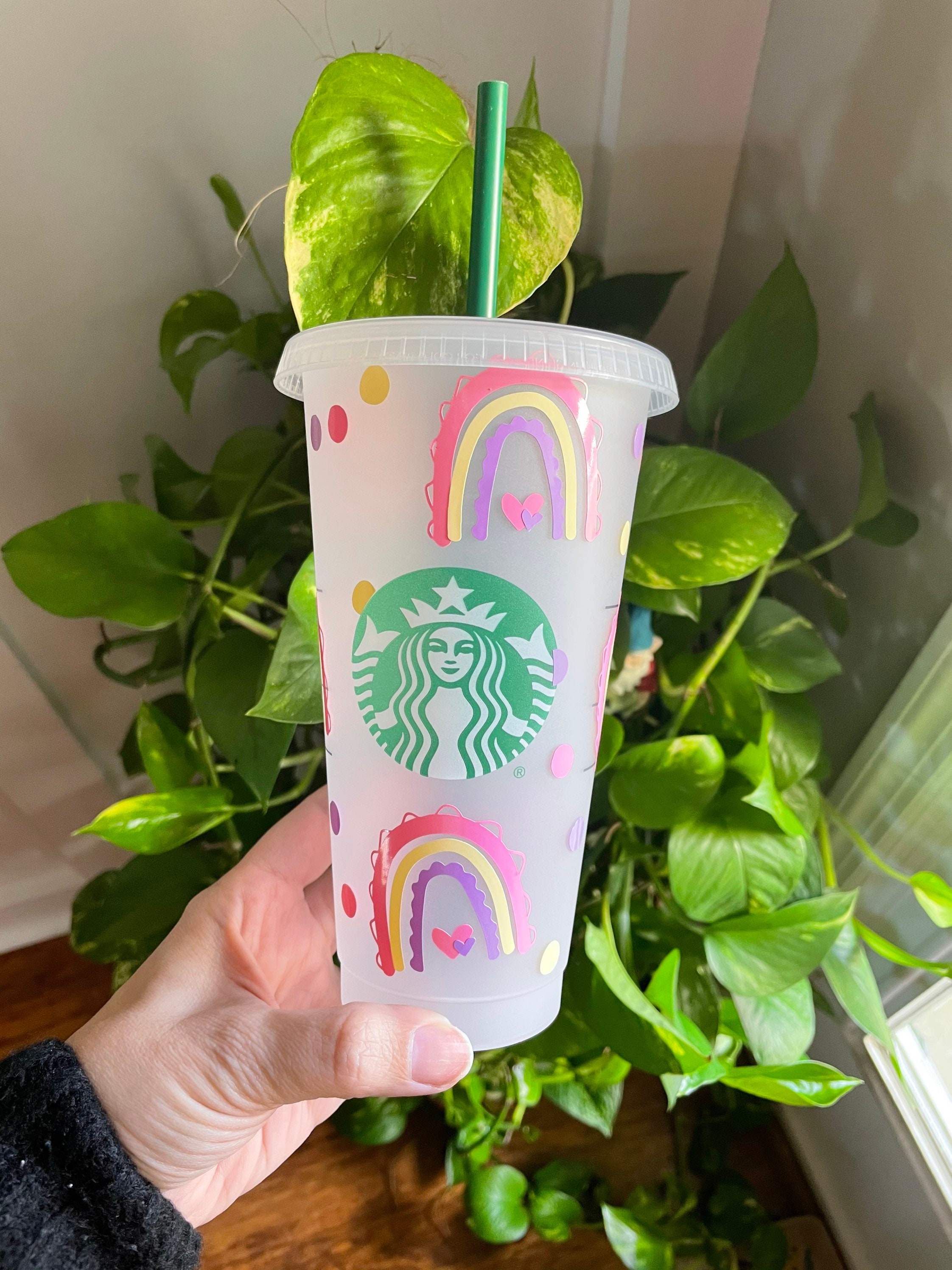 Rainbow Starbucks WrapRainbow Starbucks SVGRainbow Starbucks Etsy
