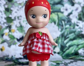 Sonny Angel handmade outfit sets - reds