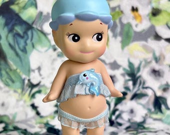 Sonny Angel handmade outfit set - blues and greens