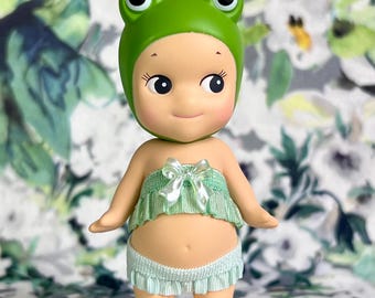 Sonny Angel handmade outfit sets - greens