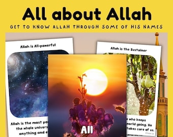 Allah Made Everything Ebook | Islamic Children's Learning (Digital Download)