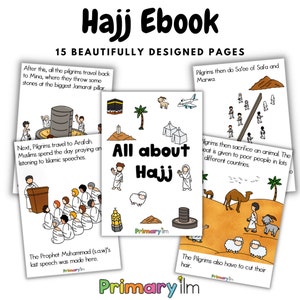 Alles über Hajj | Hajj Ebook | Mein kleines Ka'bah-Büchlein