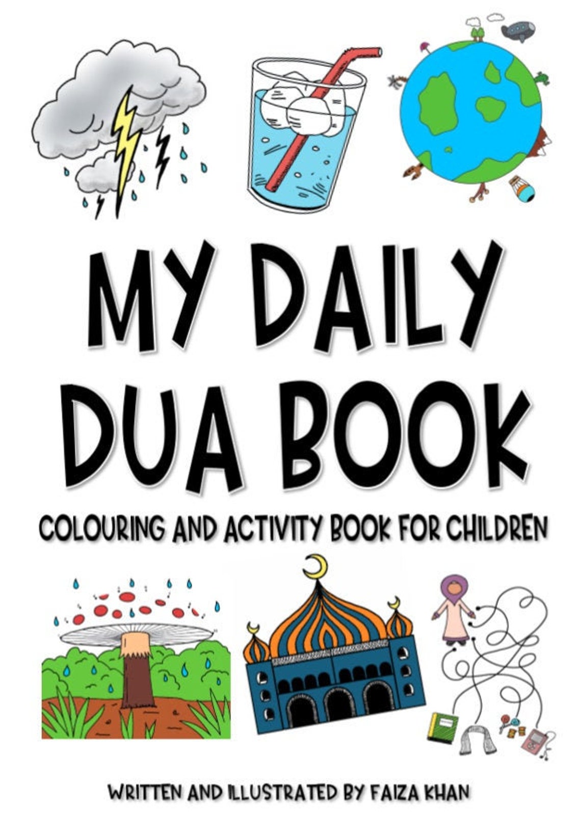 Daily Dua Activity and colouring book for children | Etsy